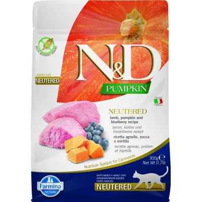 N&D - Alimentation Chat - Pumpkin Agneau