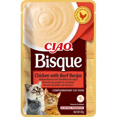 INABA - Bisque - Poulet au bœuf