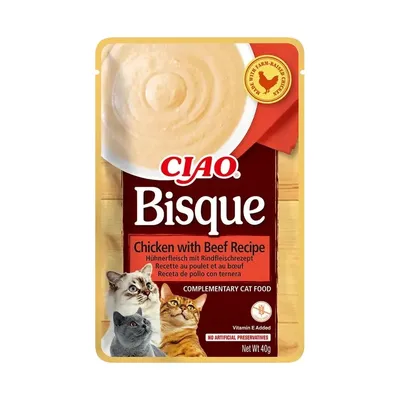 INABA Bisque Poulet au bœuf