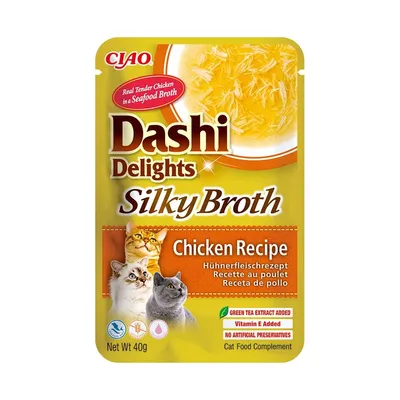 Inaba - Bouillon pour chat - Dashi Delights Silky Broth Inaba - Bouillon pour chat - Dashi Delights Silky Broth