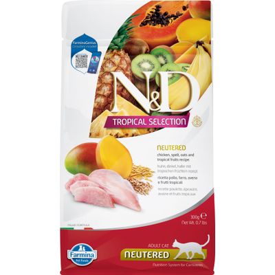 N&D - Nourriture pour chat - Tropical Poulet
