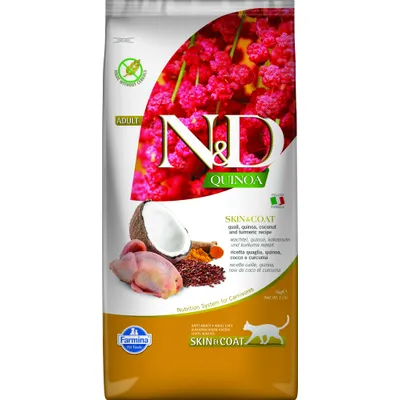 Farmina - Alimentation chat - N&D Quinoa Skin & Coat