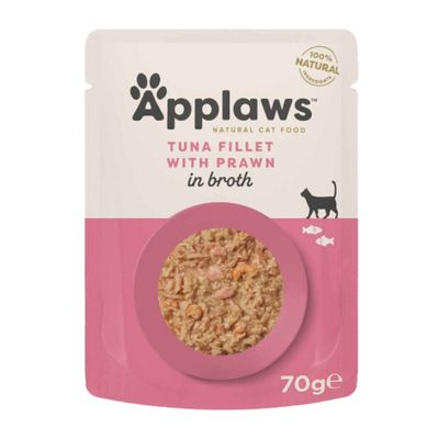 Applaws - Nourriture Complémentaire Chat - Thon et Crevette