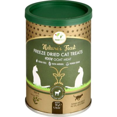 Pawfect - Friandises pour chats - Chèvre lyophilisée