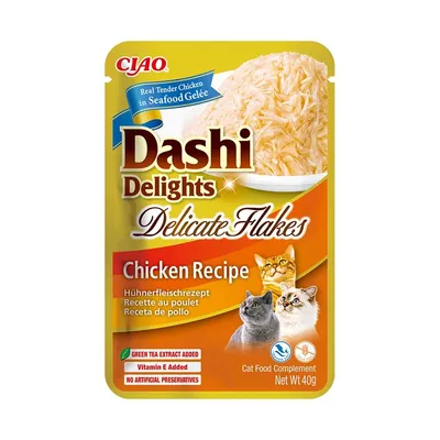 INABA - Friandise pour chat - Dashi Delights Delicate Flakes INABA - Friandise pour chat - Dashi Delights Delicate Flakes