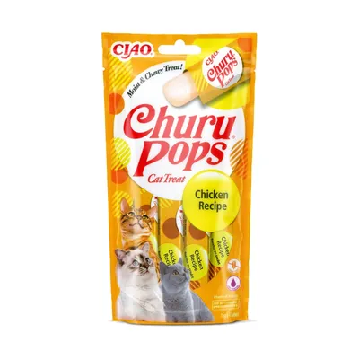 Inaba - Friandise pour chat - Churu Pops Poulet Inaba - Friandise pour chat - Churu Pops Poulet