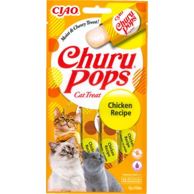 INABA - Friandise pour chat - Churu Pops Thon