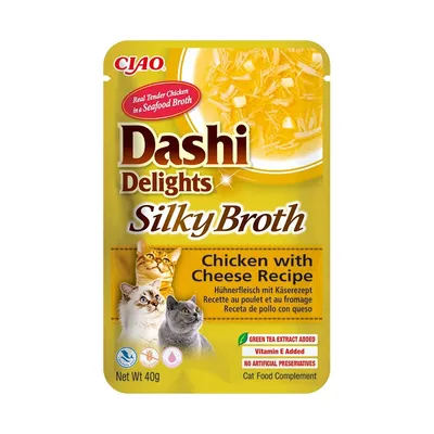 Inaba - Bouillon pour chat - Dashi Delights Silky Broth Inaba - Bouillon pour chat - Dashi Delights Silky Broth