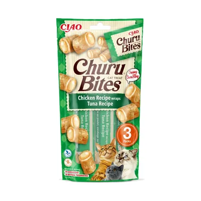 Inaba Churu Bites Atún Premios Rellenos para gatos Inaba Churu Bites Atún Premios Rellenos para gatos