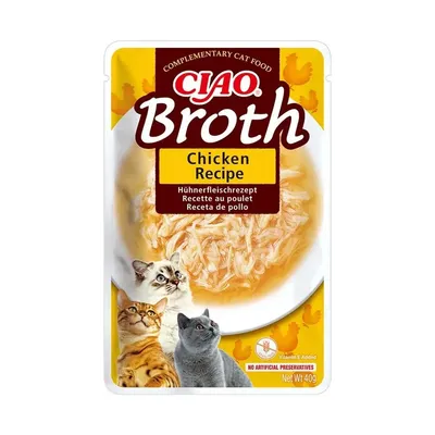 Inaba Churu Broth Pollo Caldo para gatos Inaba Churu Broth Pollo Caldo para gatos