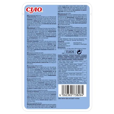 Inaba Churu Broth Pollo con Atún Caldo para gatos Inaba Churu Broth Pollo con Atún Caldo para gatos