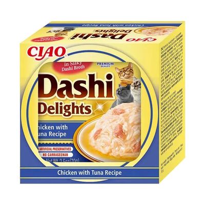 Dashi Delights pour chats Poulet au Thon