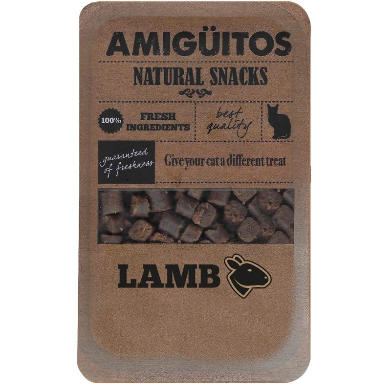Amigüitos - Friandises pour chats - Agneau