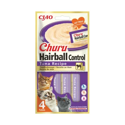 INABA - Friandise pour Chat - Churu Hairball