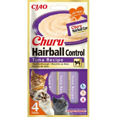 INABA - Friandise pour Chat - Churu Hairball