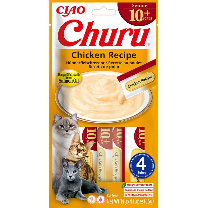 INABA - Purée pour chat - Churu Senior 10+