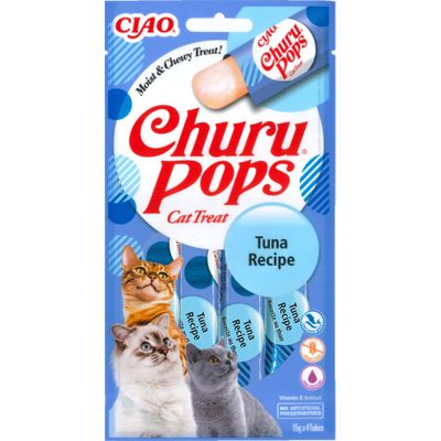 INABA - Friandise pour chat - Churu Pops Thon