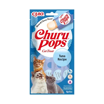 INABA - Friandise pour chat - Churu Pops Thon