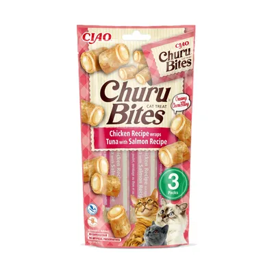 Inaba Churu Bites Atún Premios Rellenos para gatos Inaba Churu Bites Atún Premios Rellenos para gatos
