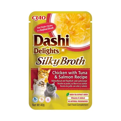 Inaba - Bouillon pour chat - Dashi Delights Silky Broth Inaba - Bouillon pour chat - Dashi Delights Silky Broth