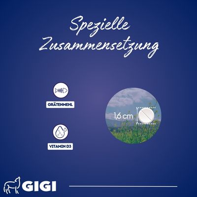 Welpen Wachstum & Entwicklung Stärkt Zähne & Gelenke GIGI VET