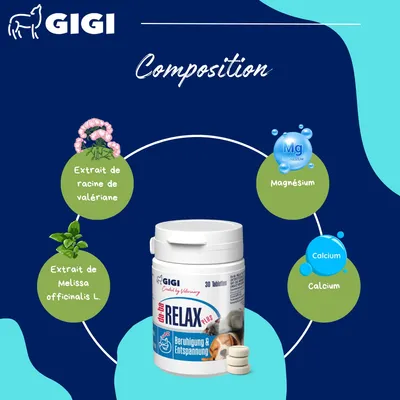 GIGI VET da-ba RELAX Plus – détente & anti-stress chiens chats