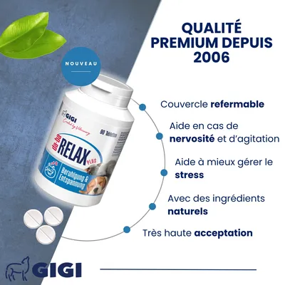 GIGI VET da-ba RELAX Plus – détente & anti-stress chiens chats