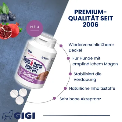 Magen & Darm Komfort Für große Hunde Mehr Wohlbefinden GIGI VET