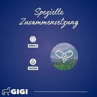 Calci-Cod-Omega mit Omega-3 Für starke Knochen und gesunde Haut GIGI VET Calci-Cod-Omega mit Omega-3 Für starke Knochen und gesunde Haut GIGI VET