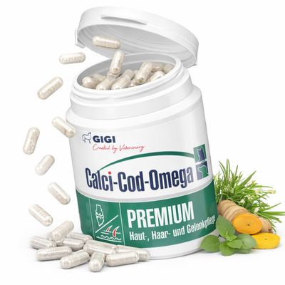 GIGI VET Calci-Cod-Omega avec oméga-3
