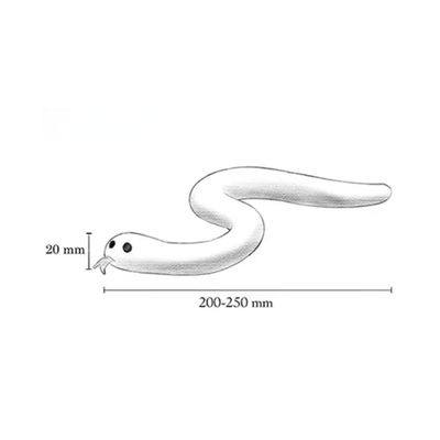 Jouet serpent pour chat en laine naturelle Serpa