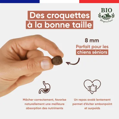 Canichef - Croquettes Bio Sans Céréales Volaille Senior