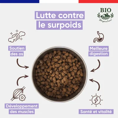 Canichef - Croquettes Bio Sans Céréales Volaille Chiot