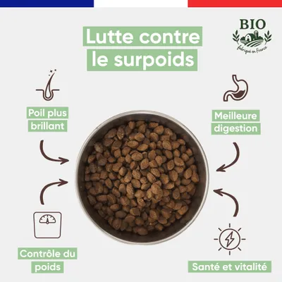 CANICHEF - Croquettes Bio Sans Céréales Volaille Chien Petite Taille