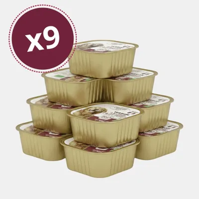 Canichef - Terrines Bio Sans Céréales Volaille Légumes Chien