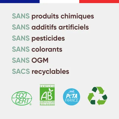 Felichef - Croquettes Bio Sans Céréales Volaille Senior