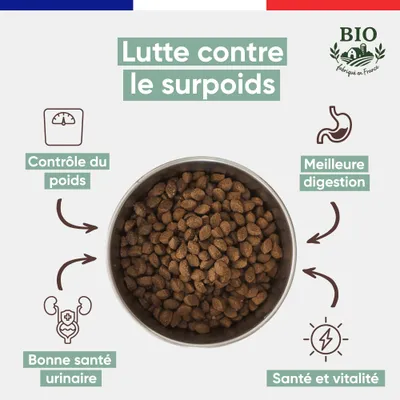 Felichef - Croquettes Bio Sans Céréales Volaille Senior