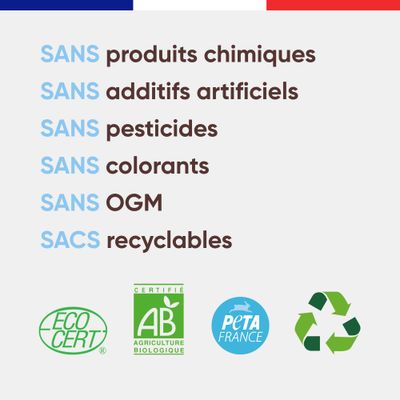 Felichef - Emincés Bio Saumon Légumes Chat