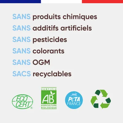 Felichef - Emincés Bio Saumon Légumes Chat