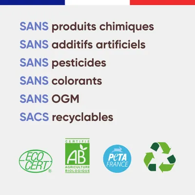 Felichef - Emincés Bio Volaille Légumes Chat