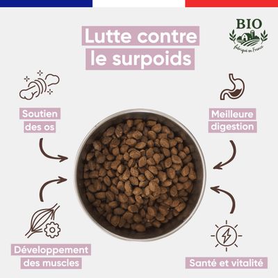 Felichef - Croquettes Bio Sans Céréales Volaille Chaton
