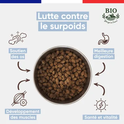 Felichef - Croquettes BIO Volaille Chaton Felichef - Croquettes BIO Volaille Chaton