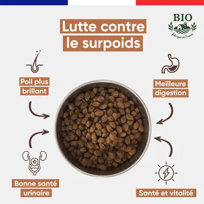 Felichef - Croquettes Bio Sans Céréales Volaille Chat
