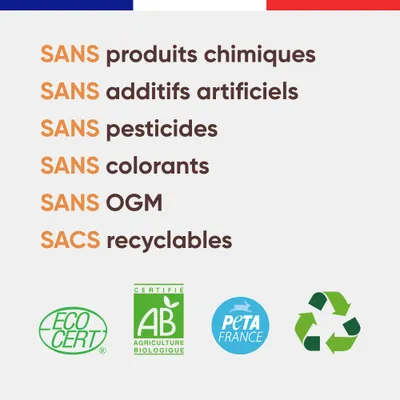 Felichef - Croquettes Bio Sans Céréales Volaille Stérilisé 2kg