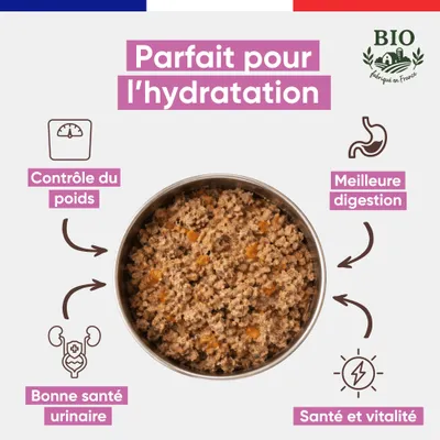 Felichef - Terrines Bio Saumon Légumes Chat Stérilisé