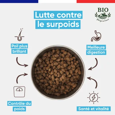 Felichef - Croquettes BIO Poisson Chat Stérilisé