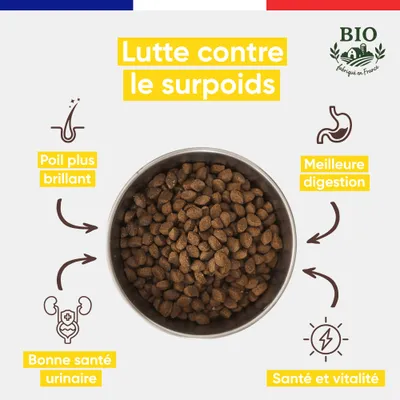 Felichef - Croquettes BIO Volaille Chat Stérilisé Felichef - Croquettes BIO Volaille Chat Stérilisé