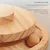 FurryFusion Jeu intelligent pour chat: boule à nourriture bascule en bois