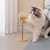 FurryFusion Jeu intelligent pour chat: boule à nourriture bascule en bois