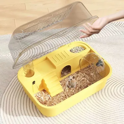 FurryFusion Cage de luxe pour hamster nain